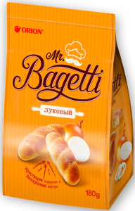 Печенье затяжное "Мистер Багетти луковый" 80 гр.