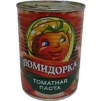 Томатная паста "Помидорка" 380 мл. ж/б
