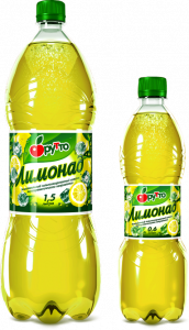 Безалкогольный напиток "Фрутто" лимонад (ПЭТ 2,0 л)