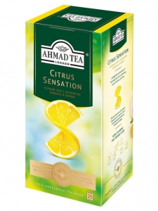 Чай "Ахмад" Цитрус сенсейшн лимон (пак 25*2г)