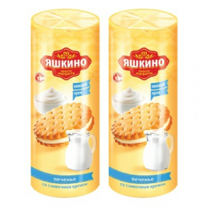 Печенье затяжное "Яшкино" в ассортименте 190 гр.