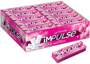 Жевательная резинка "Impulse" в ассортименте 14 гр.