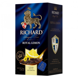 Чай "Richard" Royal Lemon. в пакетиках 25*2г