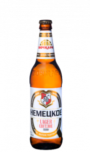 Пиво "Немецкое" светлое фильтрованное (Бочкари) 4,2% с/б 0,44 л.