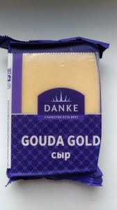 Сыр "Dunke" Гауда голд 200 гр.