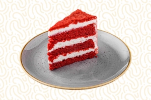 Торт "Красный вельвет" с использованием шоковой заморозки "Buonaserro" (АлтайХлеб) 800 гр.