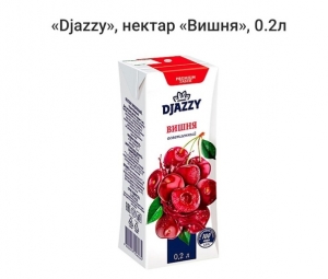 Нектар вишня Djazzy  0.2л