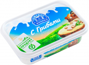 Сыр плавленный "Томское молоко" с грибами 65% 180 гр.