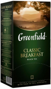 Чай "Greenfild классик брекфаст" 25пак*2гр.