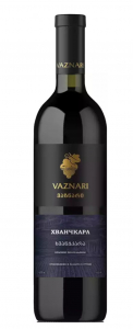 Вино оринарное Вазнари Хванчкара 8-15% красное п/сл. 0,75л.