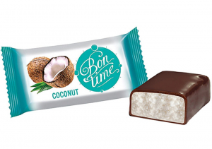 Конфета "Бон-тайм" с кокосом вес.