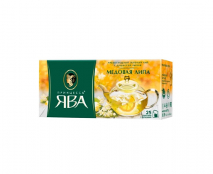 Чай зеленый в пакетиках Принцесса ЯВА медовая липа 25 шт х 1,5 г. 