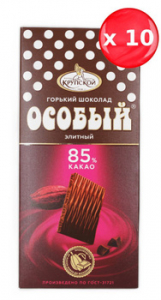 Шоколад"Крупская Особый" горький 85% 88 гр.