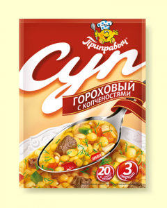 Суп Гороховый  с копчёностями "Приправыч " 60гр