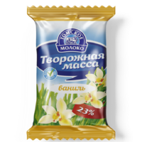 Творожная масса "Томское молоко" с ванилью 23% 170гр.