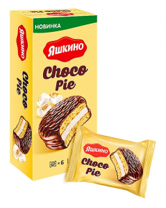 Печенье "Choco Pie" Яшкино 6 шт, 180 гр